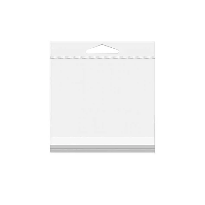 Headerbeutel Transparent 21.4x21cm Wiederverschließbar (100 Stück) [HB88]
