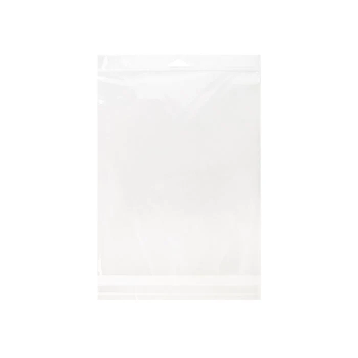 Headerbeutel Transparent 22.7x28.6cm Wiederverschließbar (100 Stück) [HB811]