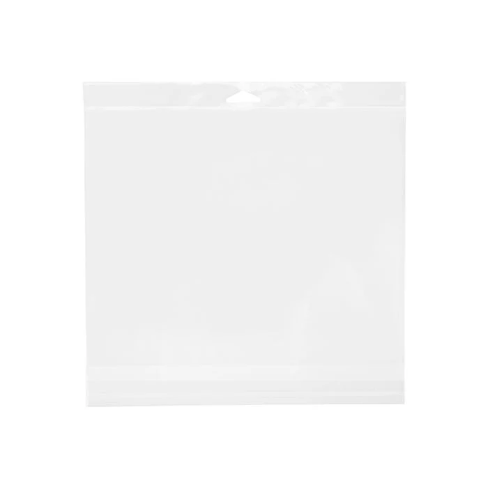 Headerbeutel Transparent 26.5x21cm Wiederverschließbar (100 Stück) [HB8]