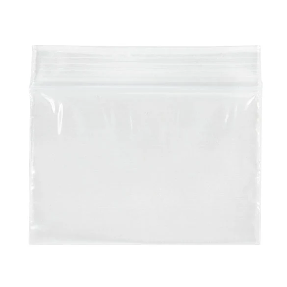 Druckverschlussbeutel Transparent 7.5x5cm PE 50 Mikron (100 Stück) [2PE32]