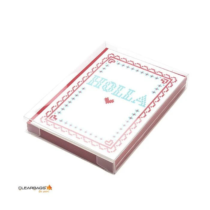 Klarsichtschachteln 13.7x2.5x18.7cm Transparent (25 Stück) [FB15]