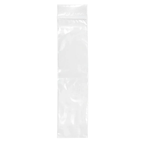 Druckverschlussbeutel Transparent 5x20.5cm PE 50 Mikron (100 Stück) [2PE28]
