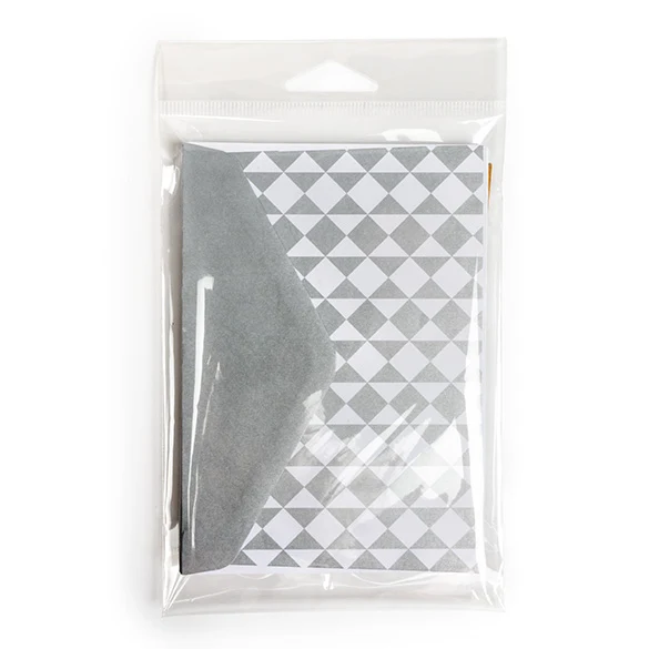 Headerbeutel Transparent 10.8x15.6cm mit Schutzverschluss (100 Stück) [HB4X6PC]