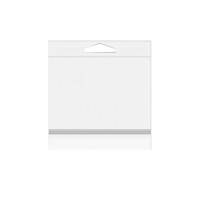 Headerbeutel Transparent 15.9x11.4cm mit Schutzverschluss (100 Stück) [HB46PC]