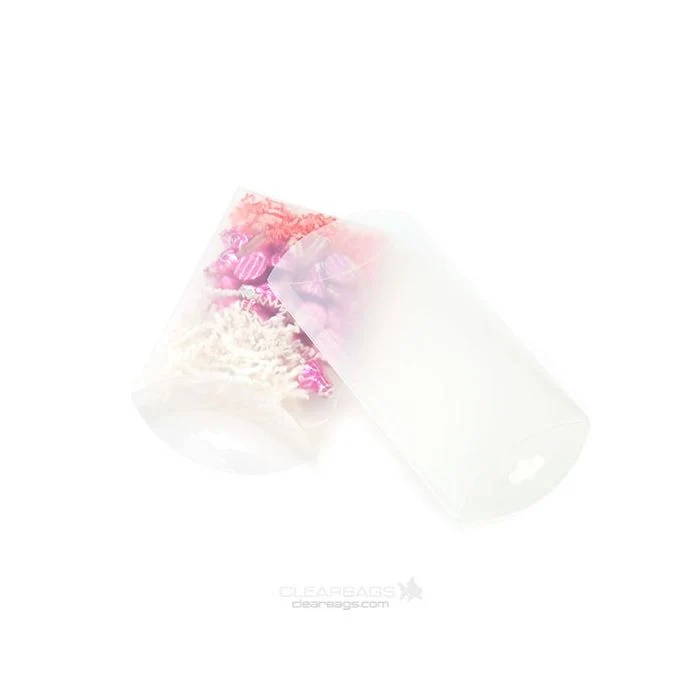 Kissenschachteln Frostweiß 12.7x3.8x19.1cm mit Aufhängeloch (25 Stück) [PBF108]