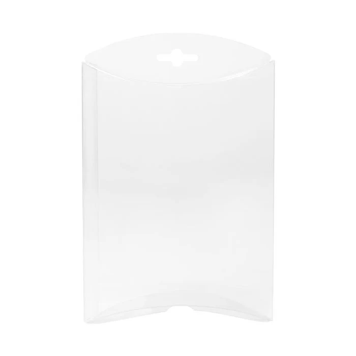 Kissenschachteln Transparent 15.2x3.8x20.3cm mit Aufhängeloch (25 Stück) [PB79]