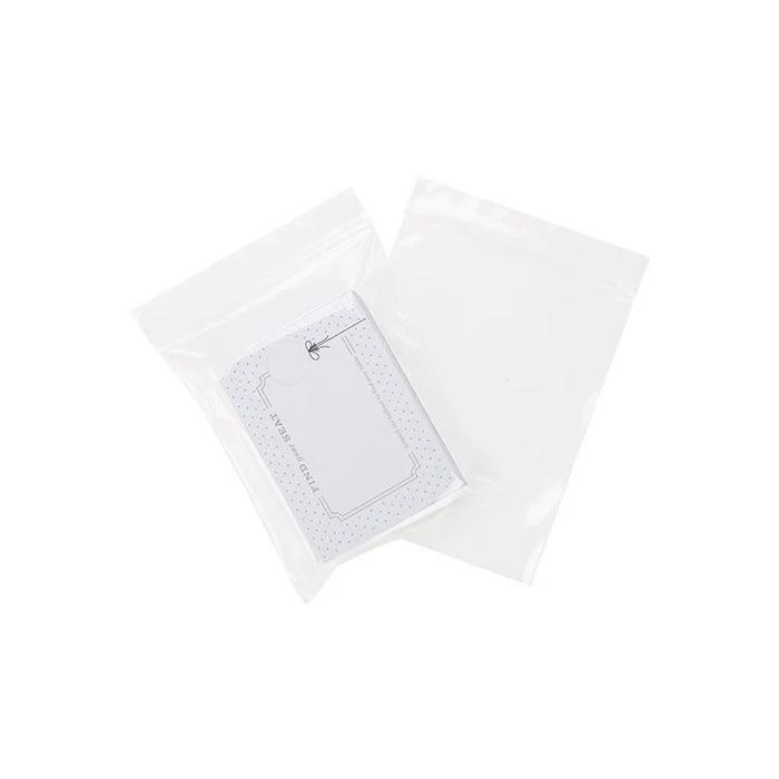 Druckverschlussbeutel 10x12,5cm Kristallklar PP 50 Mikron (100 Stück) [ZC45]
