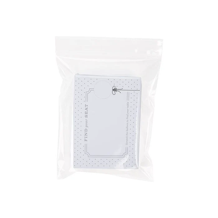 Druckverschlussbeutel 10x12,5cm Kristallklar PP 50 Mikron (100 Stück) [ZC45]