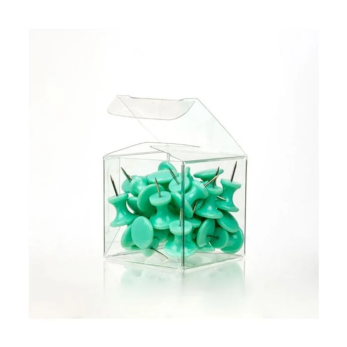 Klarsichtschachteln 5.1x5.1x5.1cm mit Automatikboden (25 Stück) [PLB104]