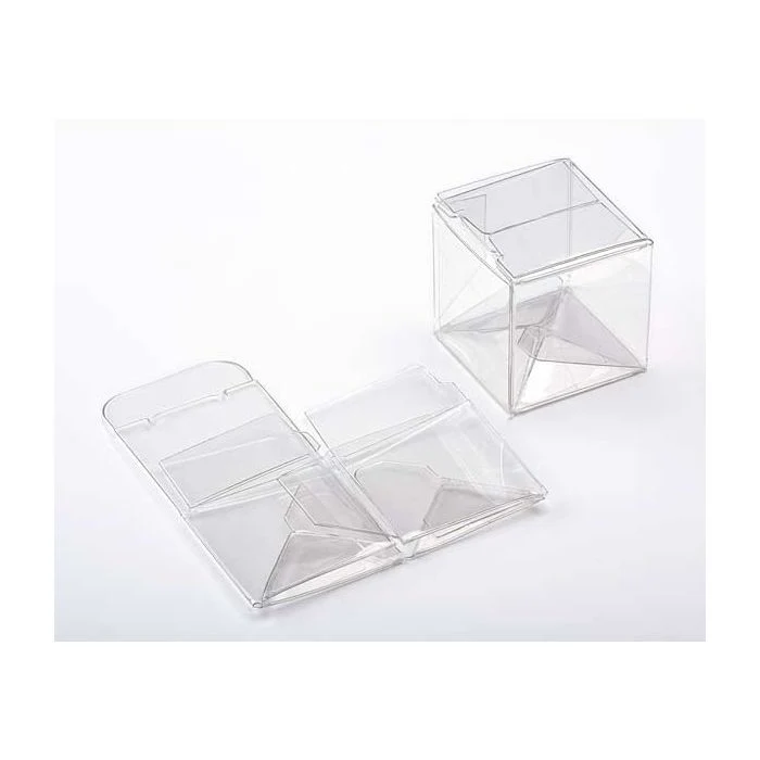 Klarsichtschachteln 3.8x3.8x3.8cm mit Automatikboden (25 Stück) [PLB103]