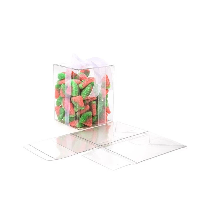 Klarsichtschachteln 7.6x7.6x10.2cm mit Automatikboden (25 Stück) [PLB102]