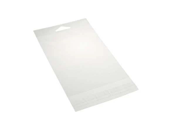 Headerbeutel Transparent 7.6x28.3cm Wiederverschließbar (100 Stück) [HB311]