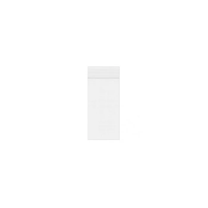 Druckverschlussbeutel Transparent 7.5x15cm PE 100 Mikron (100 Stück) [4PE36]