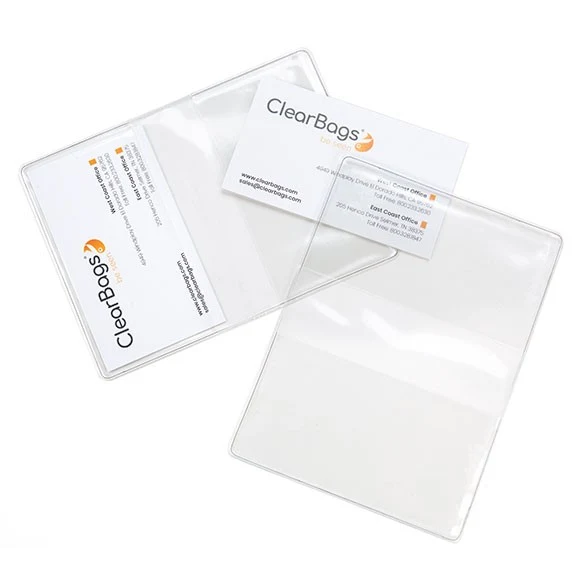 Vinyl Visitekartehülle 9,5x12,7cm (10 Stück) [VINBUS]