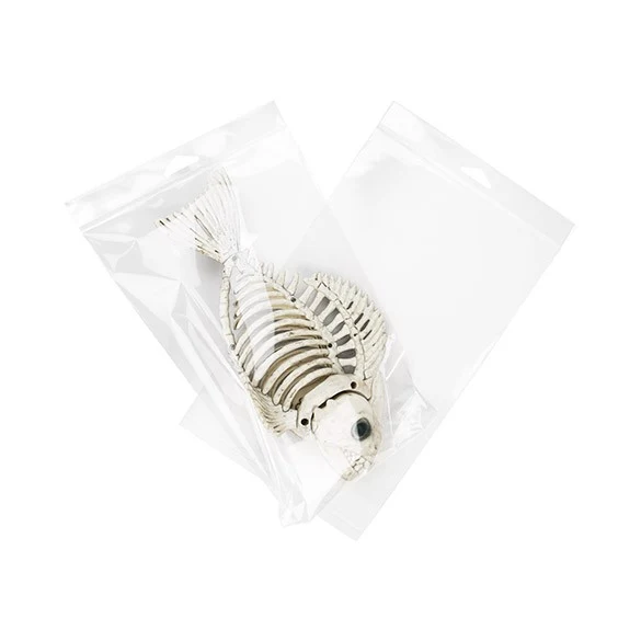 Headerbeutel Transparent 17.6x25.4cm Wiederverschließbar (100 Stück) [HB610]