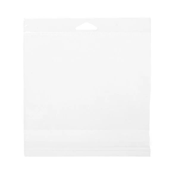 Headerbeutel Transparent 17.3x12.7cm Wiederverschließbar (100 Stück) [HB56]