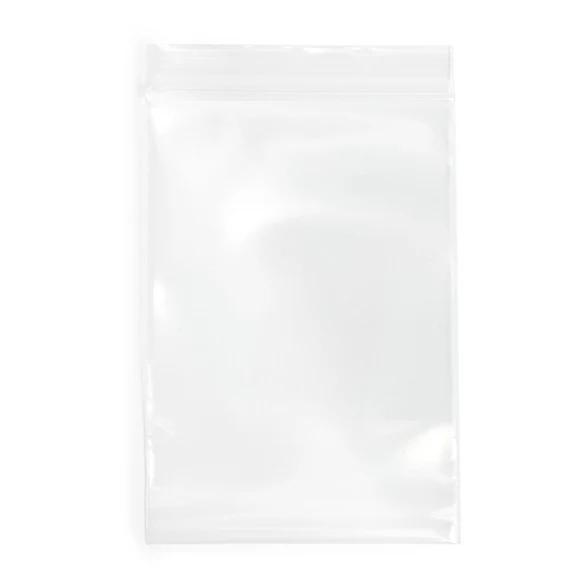 Druckverschlussbeutel Transparent 10x15cm PE 150 Mikron (100 Stück) [6PE46]
