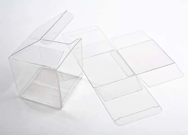 Klarsichtschachteln 10.2x10.2x10.2cm Transparent (25 Stück) [FB56]