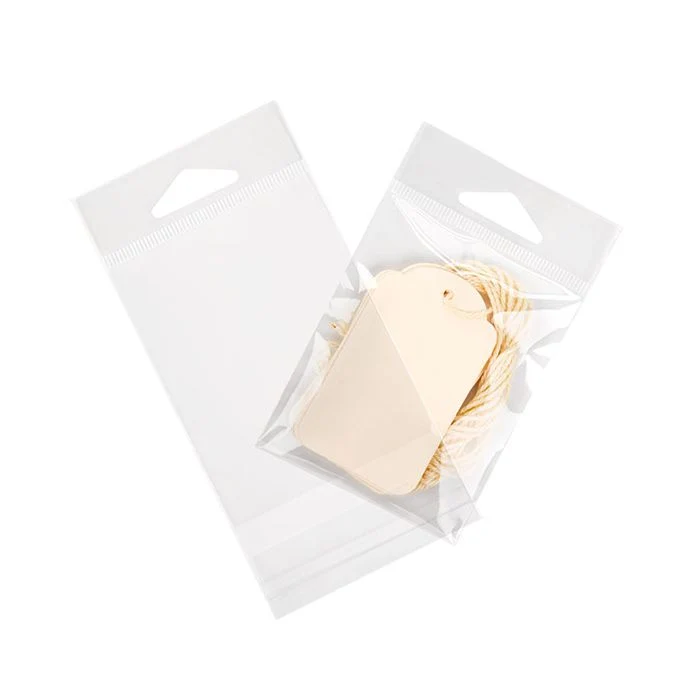 Headerbeutel Transparent 7x8.9cm Wiederverschließbar (100 Stück) [HB23]