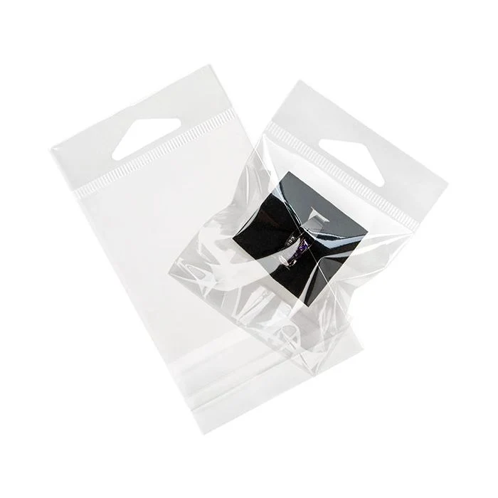 Headerbeutel Transparent 7x7cm Wiederverschließbar (100 Stück) [HB22]