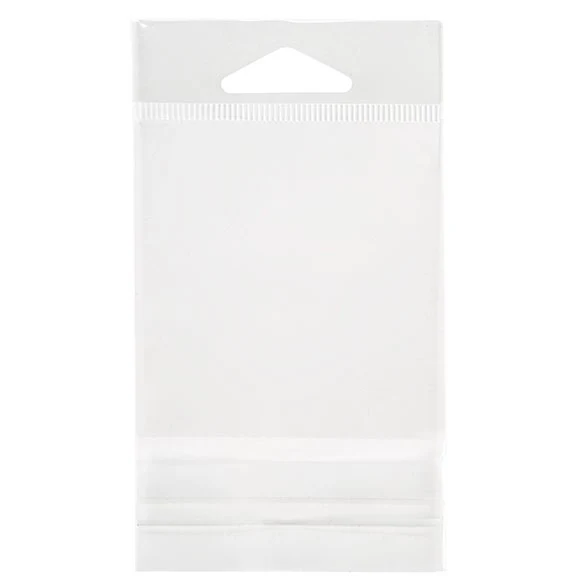 Headerbeutel Transparent 7x7cm Wiederverschließbar (100 Stück) [HB22]