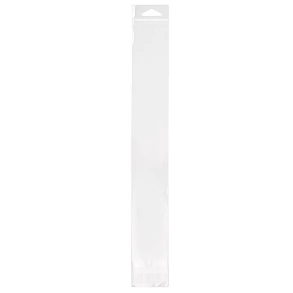 Headerbeutel Transparent 5.1x35.6cm Wiederverschließbar (100 Stück) [HB214]