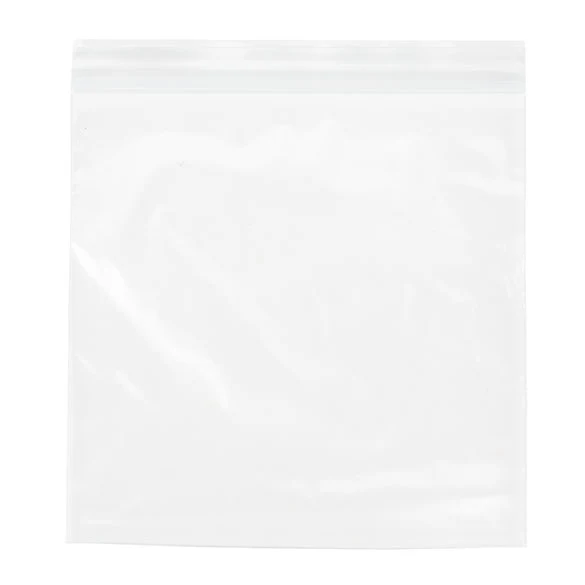 Druckverschlussbeutel Transparent 15x15cm PE 50 Mikron (100 Stück) [2PE66]