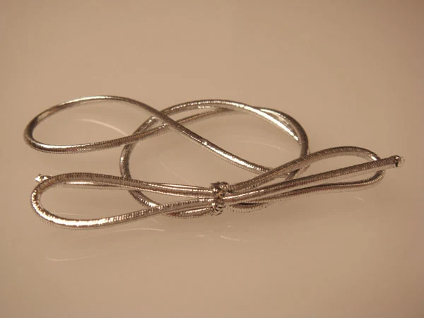 Dekogummi Metallisch Silber - 40.5cm (50 Stück) [16MS]
