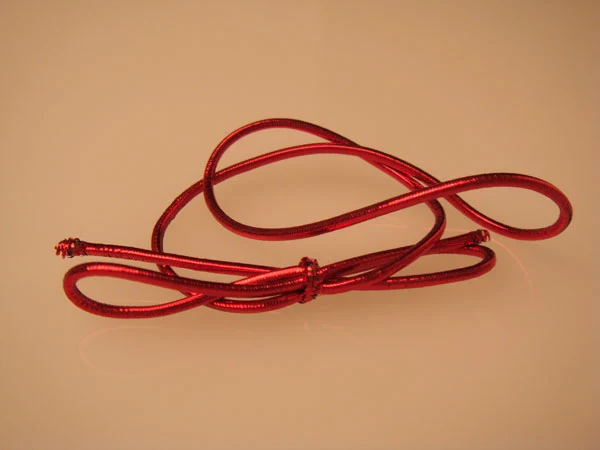 Dekogummi Metallisch Rot - 40.5cm (50 Stück) [16MR]