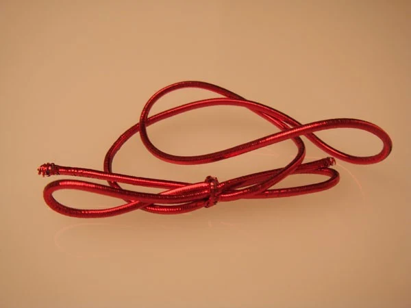 Dekogummi Metallisch Rot - 40.5cm (50 Stück) [16MR]