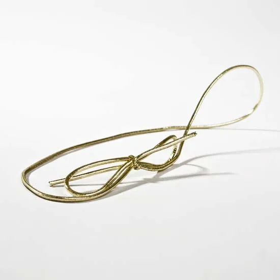 Dekogummi Metallisch Gold - 40.5cm (50 Stück) [16MG]