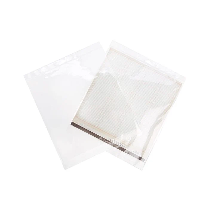 Headerbeutel Transparent 31.6x33cm Wiederverschließbar (100 Stück) [HB1213]