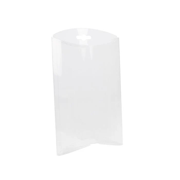 Kissenschachteln Transparent 14.5x4x22.5cm mit Aufhängeloch (25 Stück) [PB109]