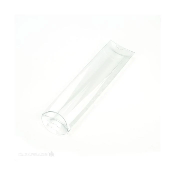 Kissenschachteln Transparent 5.1x1.9x17.8cm mit Aufhängeloch (25 Stück) [PB101]