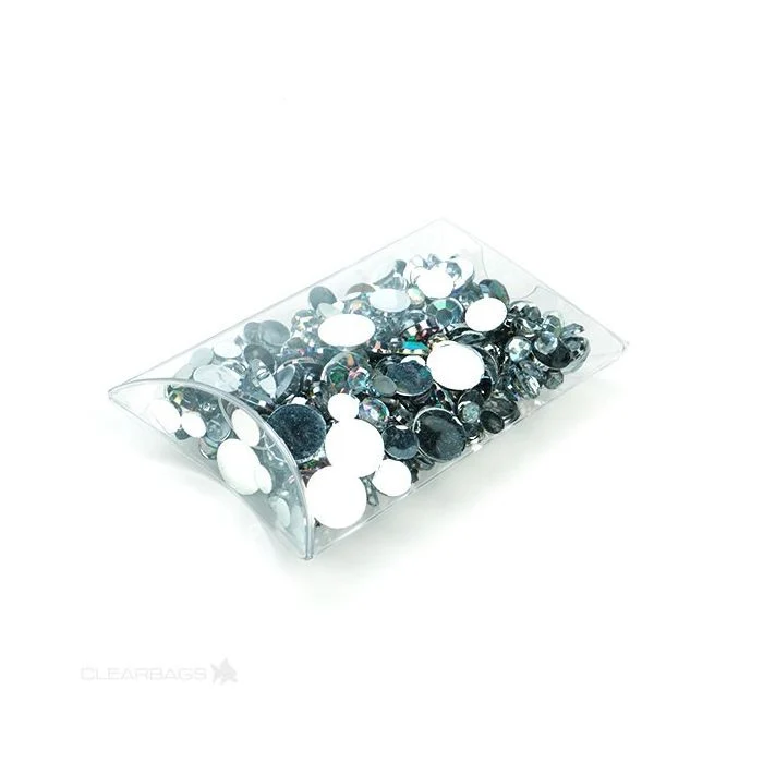 Kissenschachteln Transparent 6.4x2.2x10.2cm (25 Stück) [PB100NH]