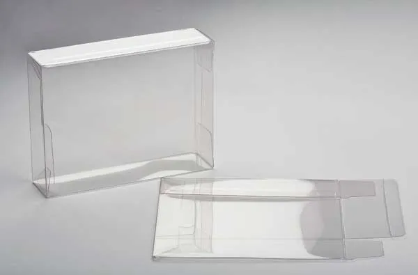 Klarsichtschachteln 11.4x3.8x14.9cm mit Automatikboden (25 Stück) [PLB74]