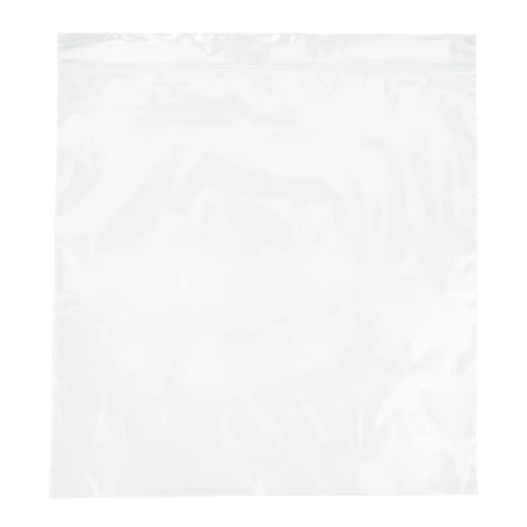 Druckverschlussbeutel Transparent 25.5x25.5cm PE 50 Mikron (100 Stück) [2PE1010]