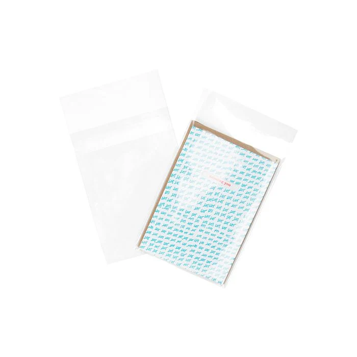 Klappenbeutel 9.7x13.2cm Hochtransparent (100 Stück) [B3X5PC]