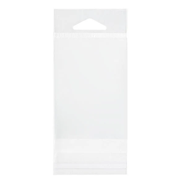 Headerbeutel Transparent 6.4x8.9cm Wiederverschließbar (100 Stück) [HB2]