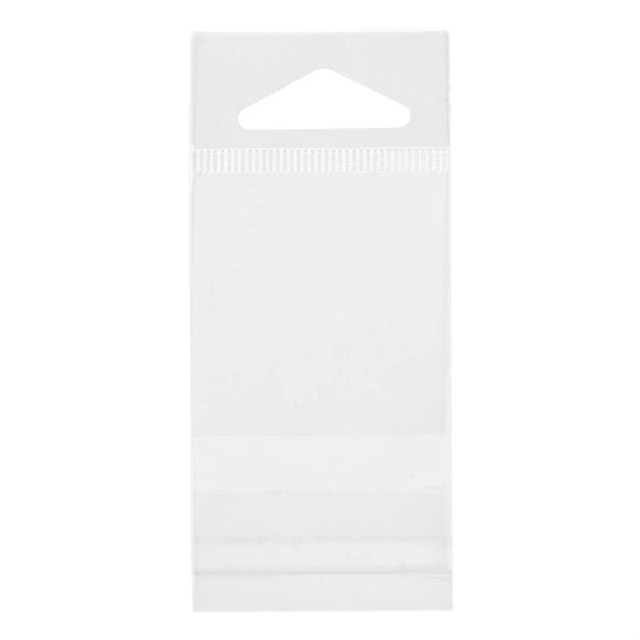 Headerbeutel Transparent 4.5x4.5cm Wiederverschließbar (100 Stück) [HB1]
