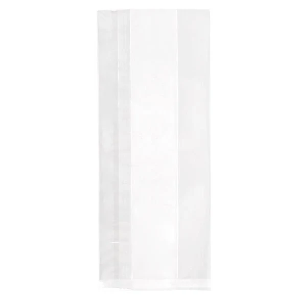 Plastikbeutel 12.7x7.6x30.5cm laminiert und mit Seitenfalten (100 Stück) [HDGB1]