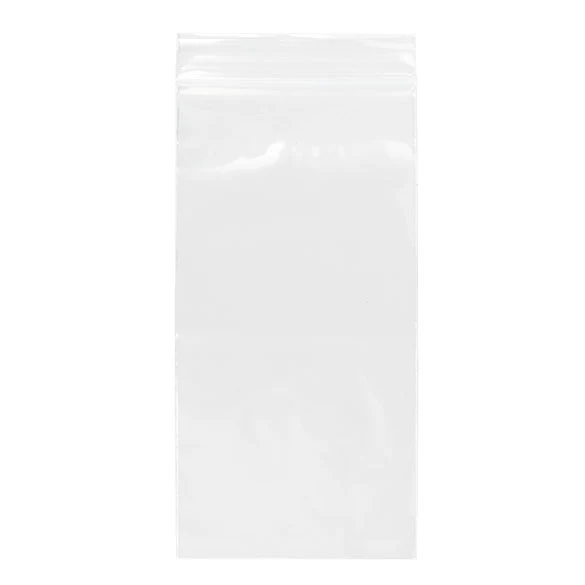 Druckverschlussbeutel Transparent 10x20.5cm PE 50 Mikron (100 Stück) [2PE48]