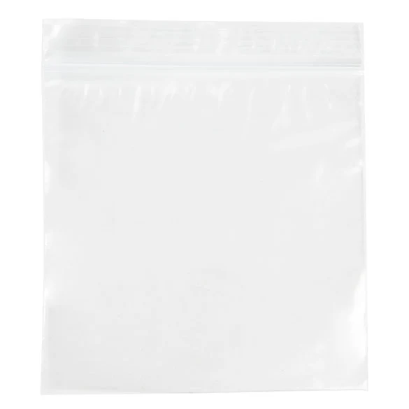 Druckverschlussbeutel Transparent 10x10cm PE 50 Mikron (100 Stück) [2PE44]