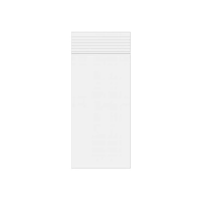 Druckverschlussbeutel Transparent 7.5x15cm PE 50 Mikron (100 Stück) [2PE36]