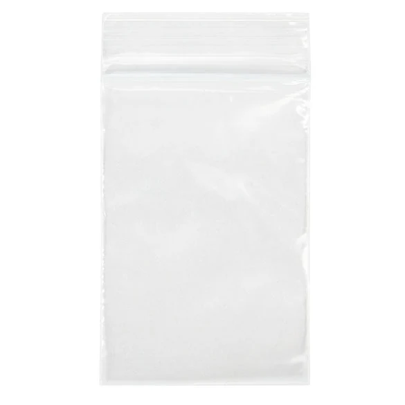 Druckverschlussbeutel Transparent 5x7.5cm PE 50 Mikron (100 Stück) [2PE23]