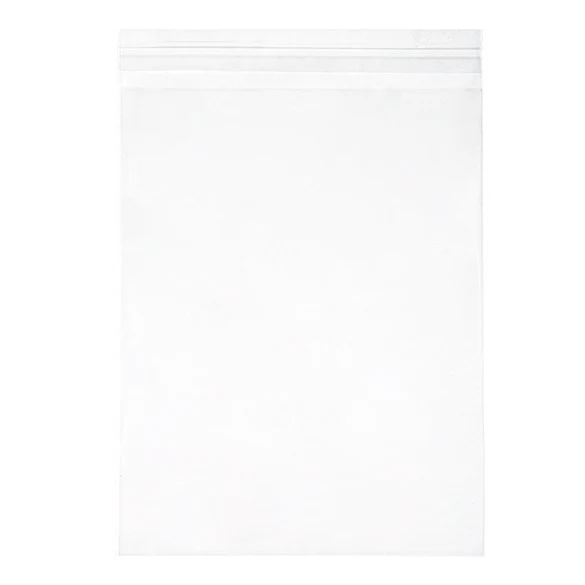 Klappenbeutel 22x28cm Hochtransparent (100 Stück) [B811S]