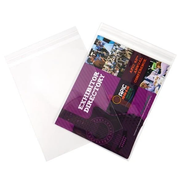 Klappenbeutel 22,5x28,5cm Hochtransparent (100 Stück) [B811]