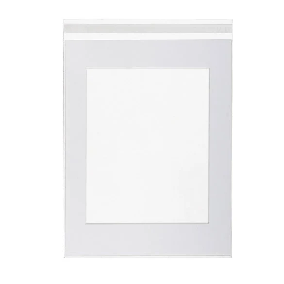 Klappenbeutel 26.5x33.7cm Hochtransparent (100 Stück) [B10X13]