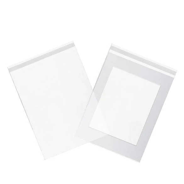 Klappenbeutel 26.5x33.7cm Hochtransparent (100 Stück) [B10X13]