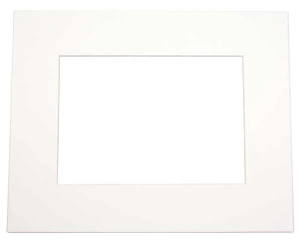 Fertig-Passepartouts 39.7 x 49.9cm Fenster - Elfenbein doppelte Dicke - 50.8 x 61cm Außenrahmen (10 Stück) [MS20123]